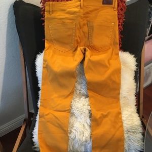 Zara Jeans TRF Ochre